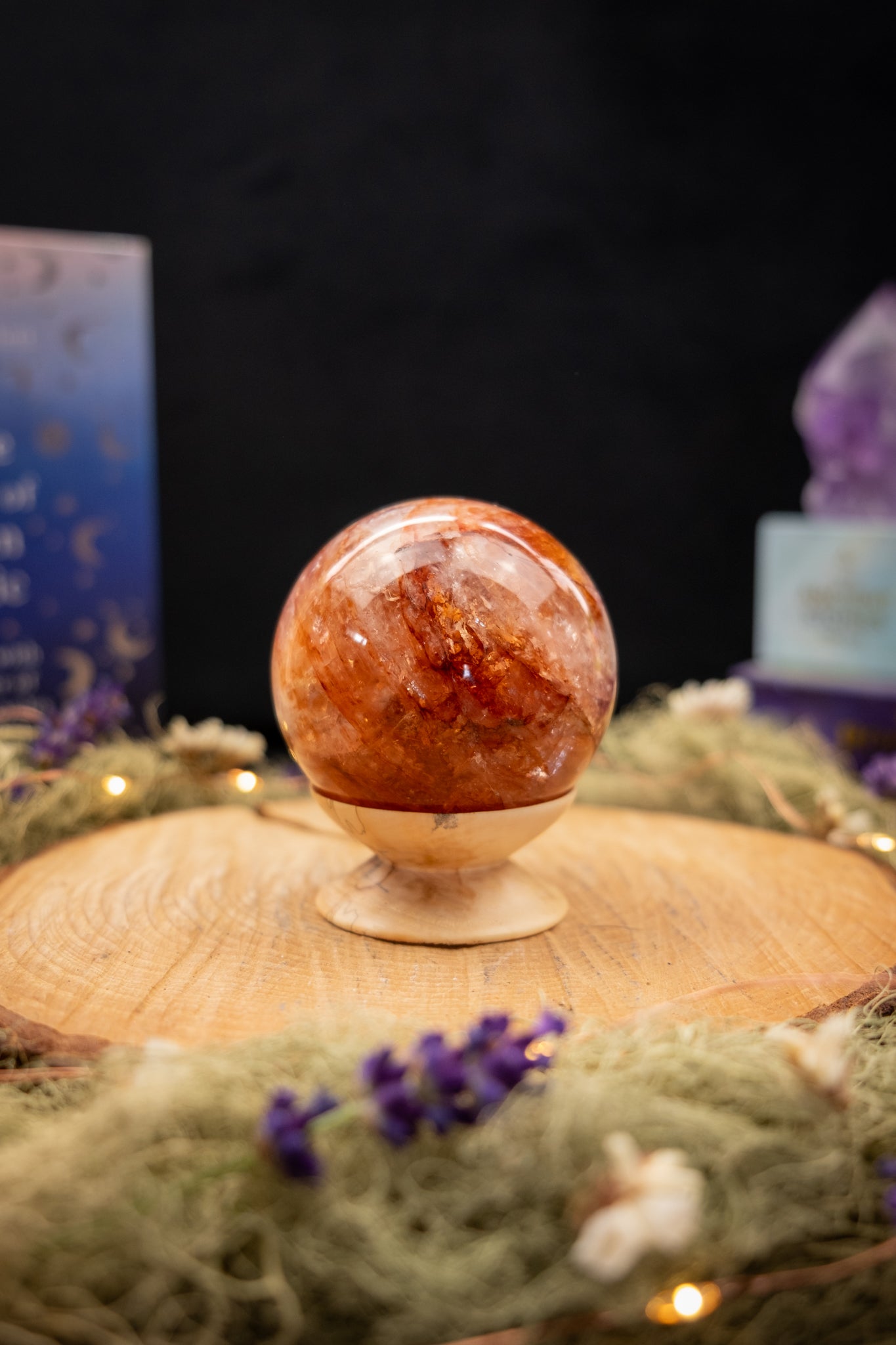 Hematoid Quartz Sphere