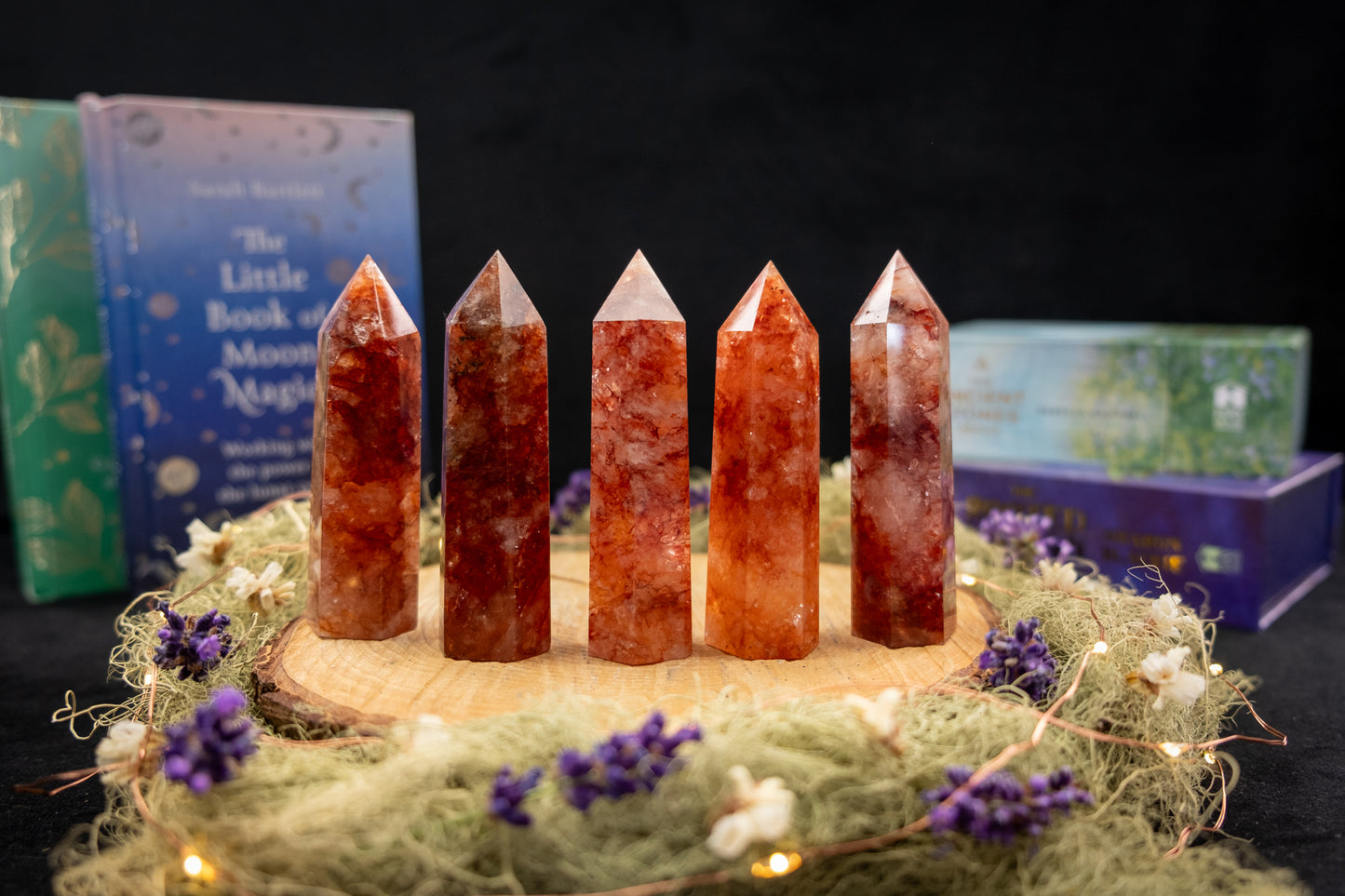 Hematoid Quartz Point