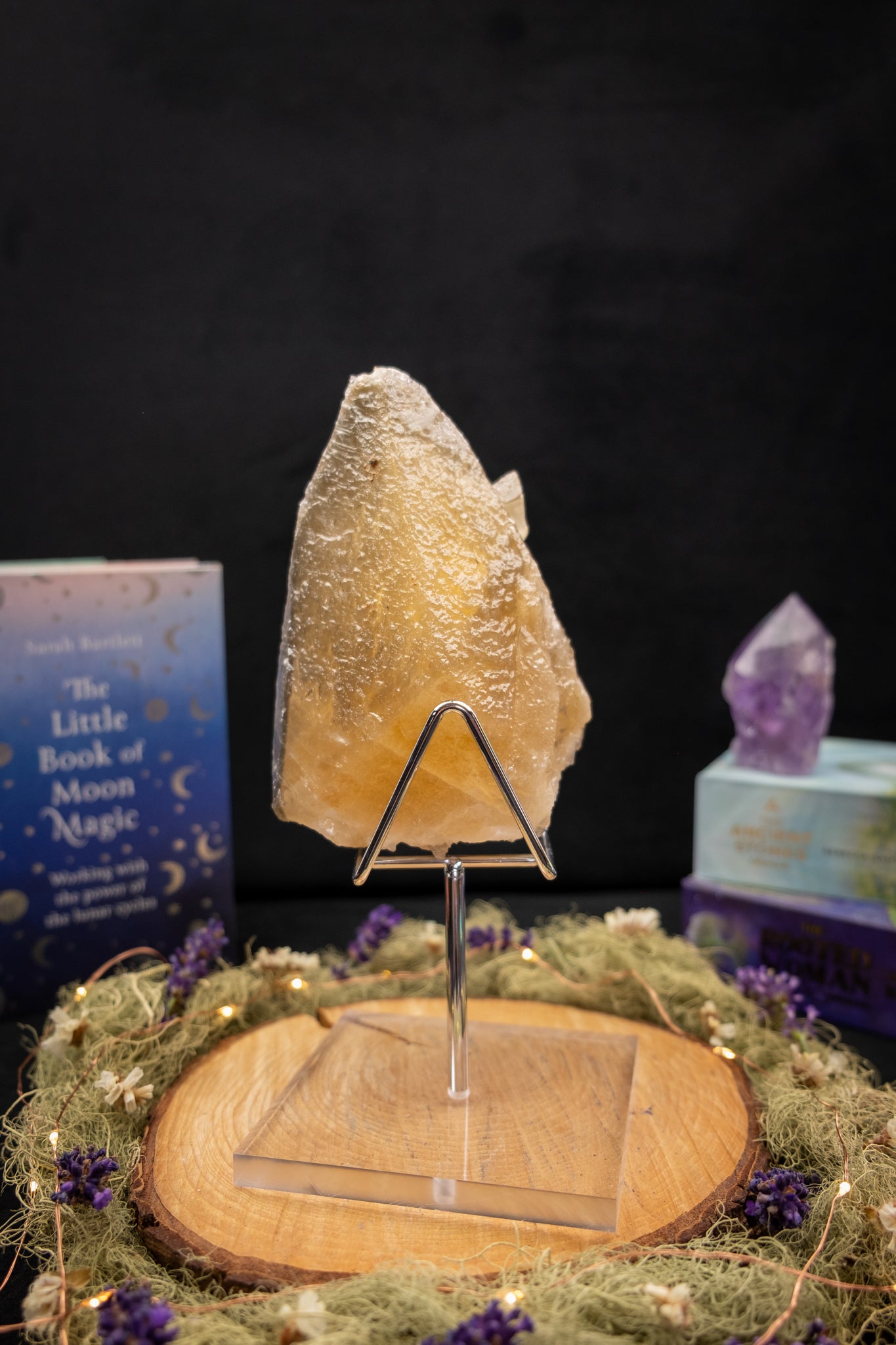 Stellerbeam Calcite on Stand