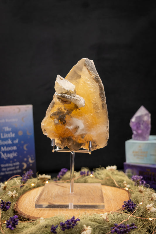 Stellerbeam Calcite on Stand