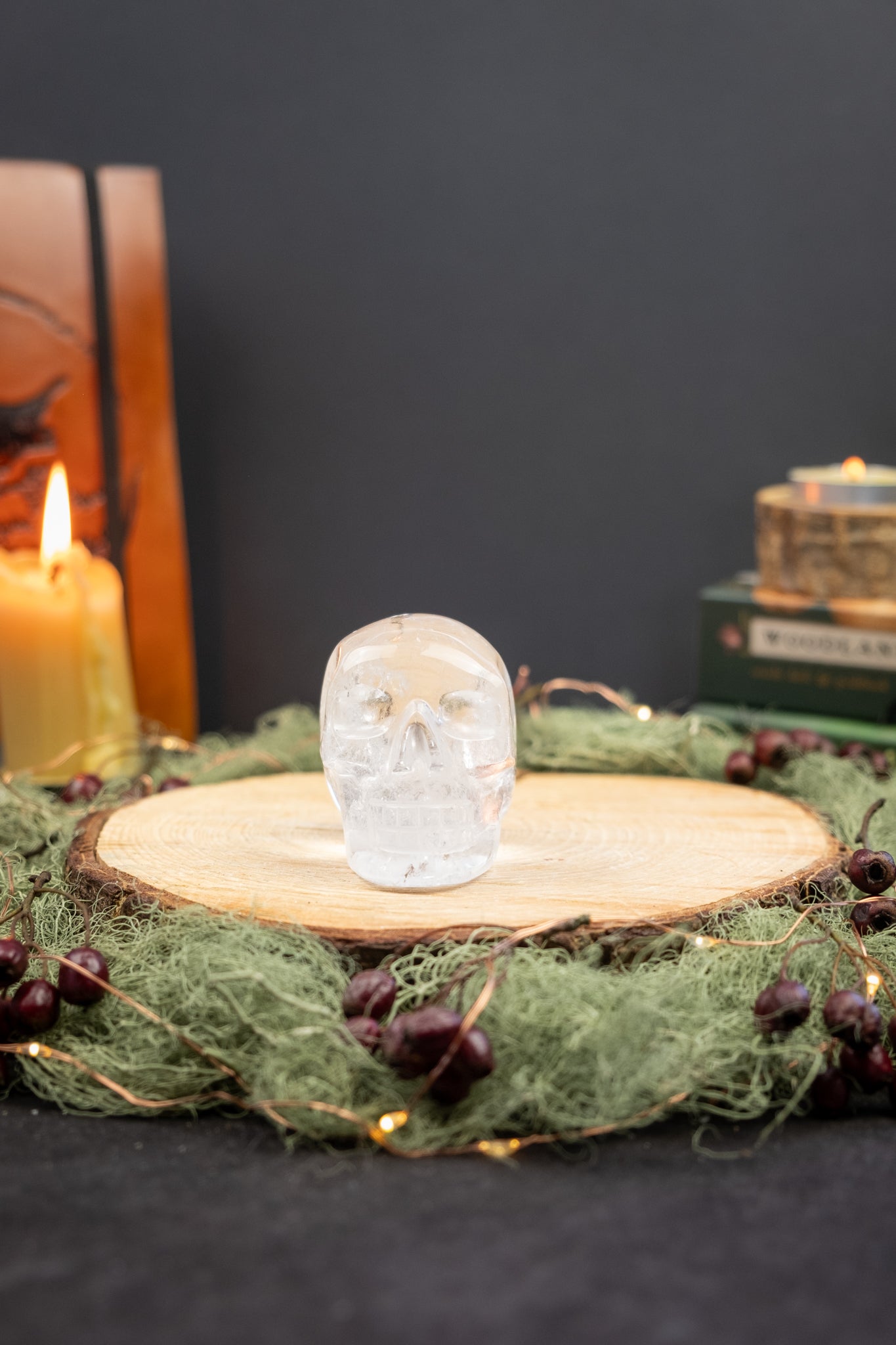 Lemurian Quartz Skull