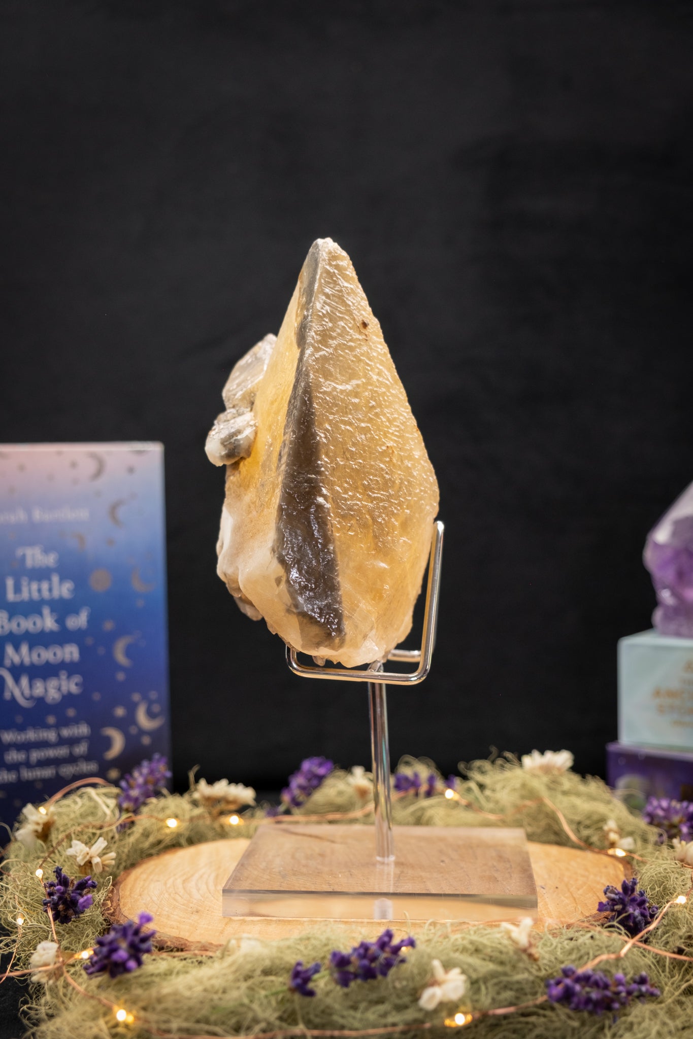 Stellerbeam Calcite on Stand