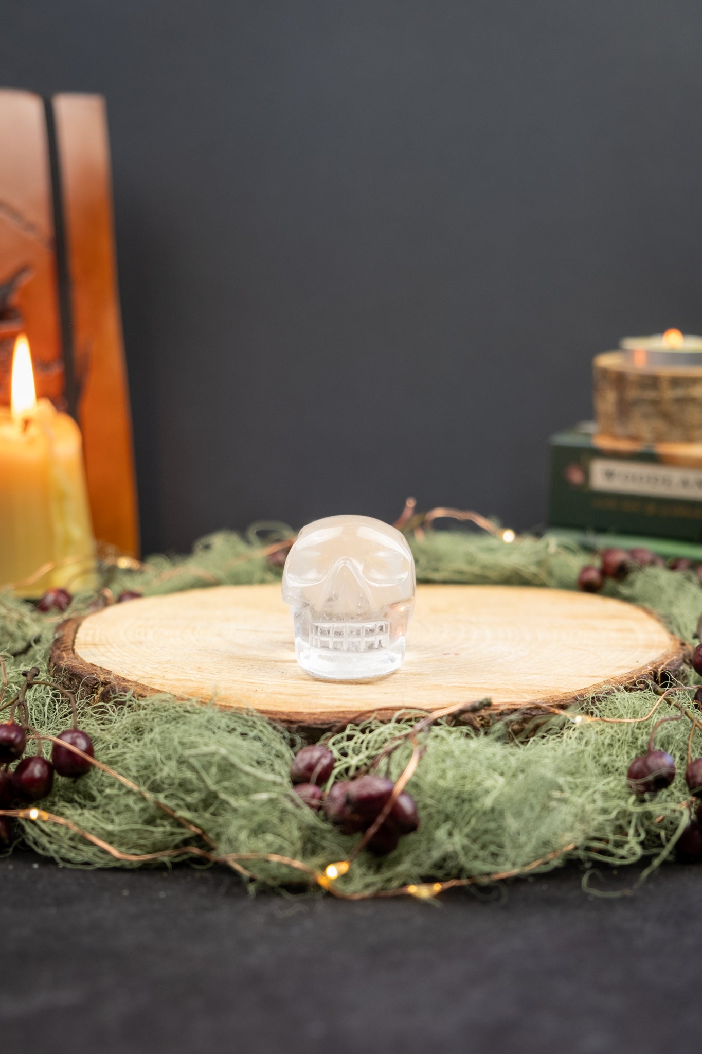 Lemurian Crystal Skull High Grade Clarity Crystal Skull Gem Stone Carving Hand Carved Quartz