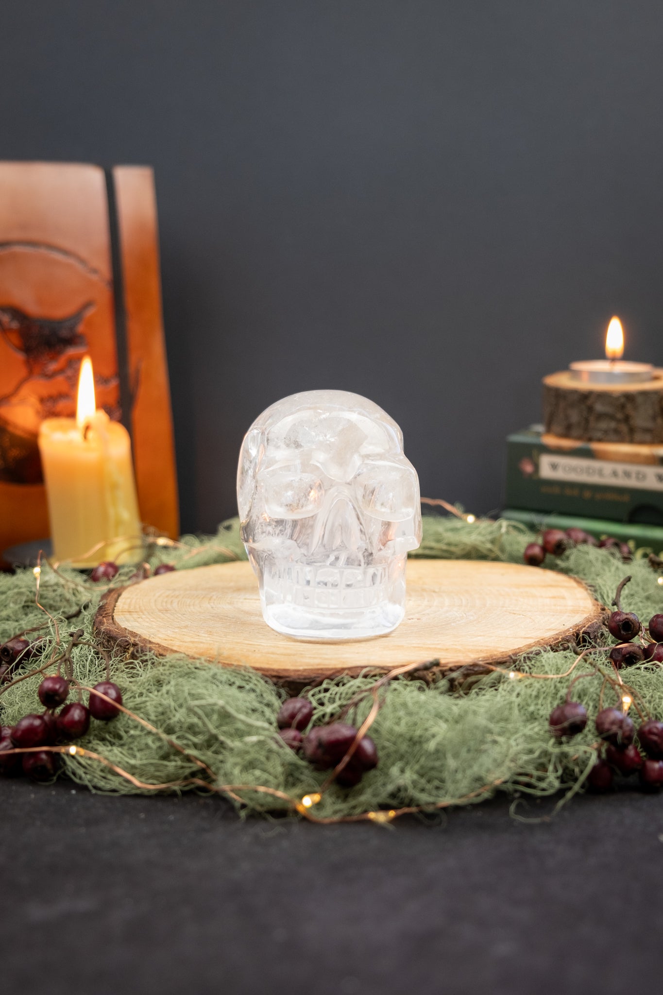 Lemurian Quartz Skull