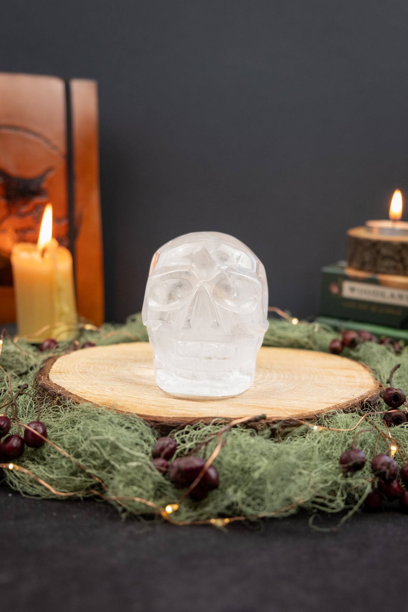 Lemurian Quartz Skull