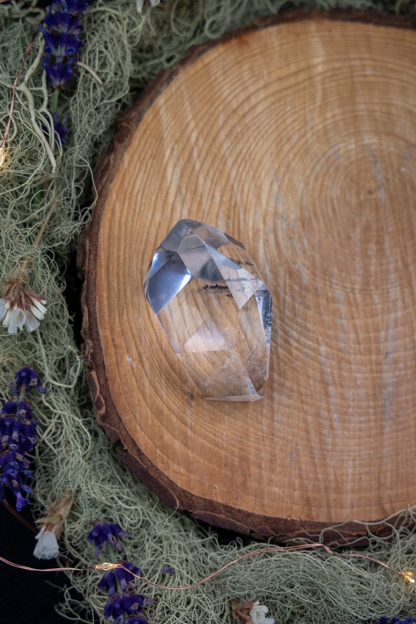 Phantom Lemurian Quartz Double Terminated Point