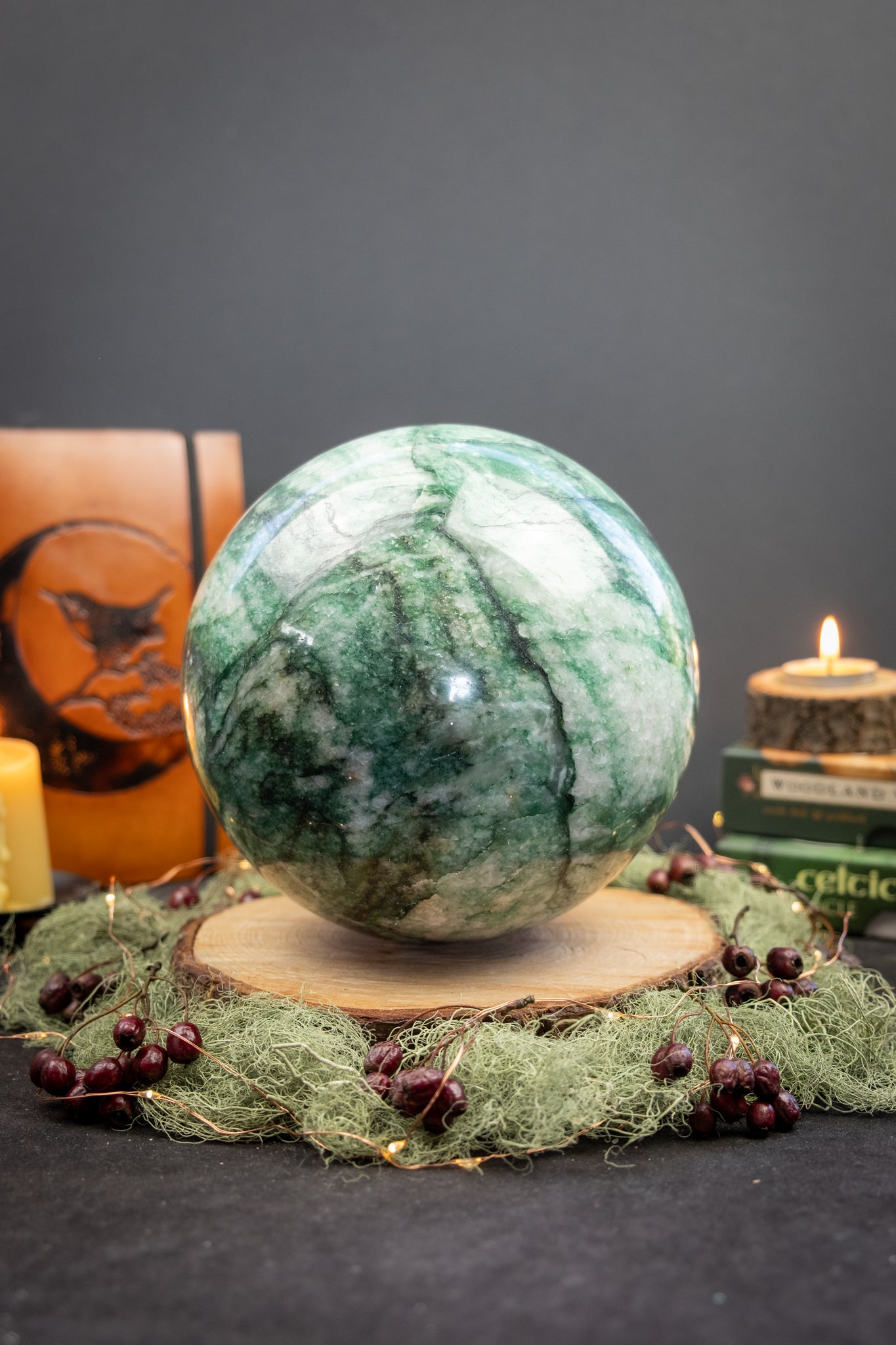 Green Aventurine Sphere, Large