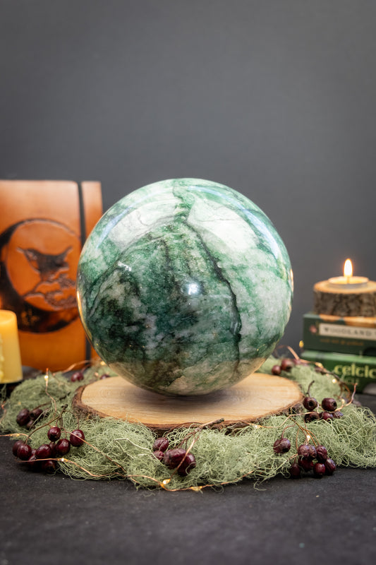 Green Aventurine Sphere, Large