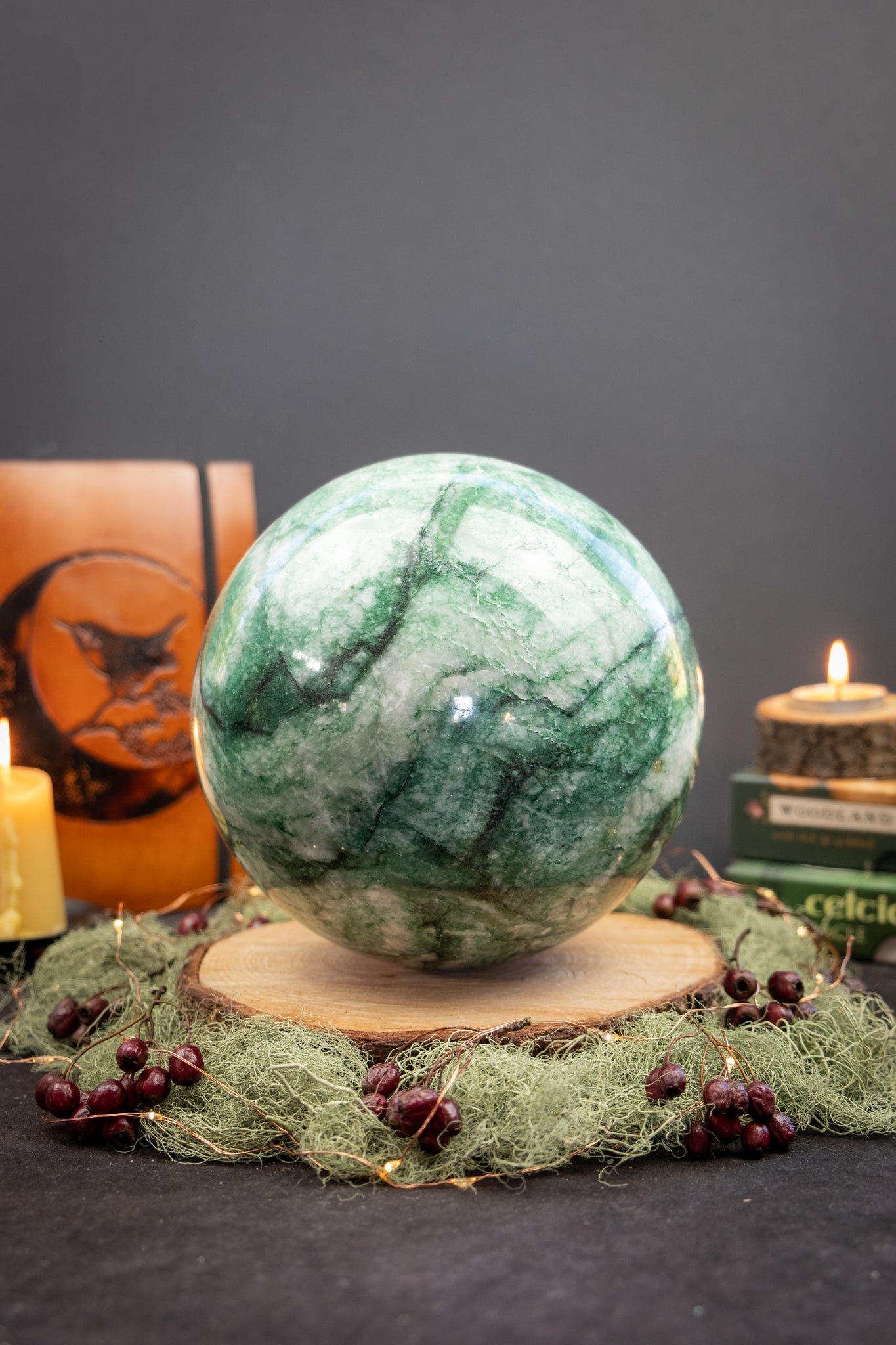 Green Aventurine Sphere, Large