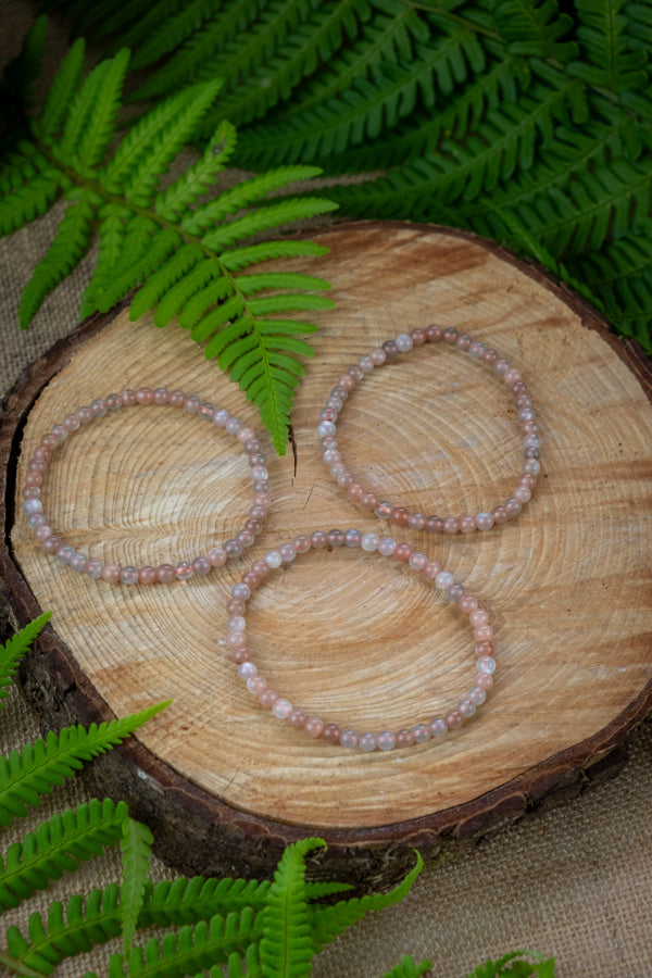 Natural Moonstone crystal bracelet, Divine Feminine.