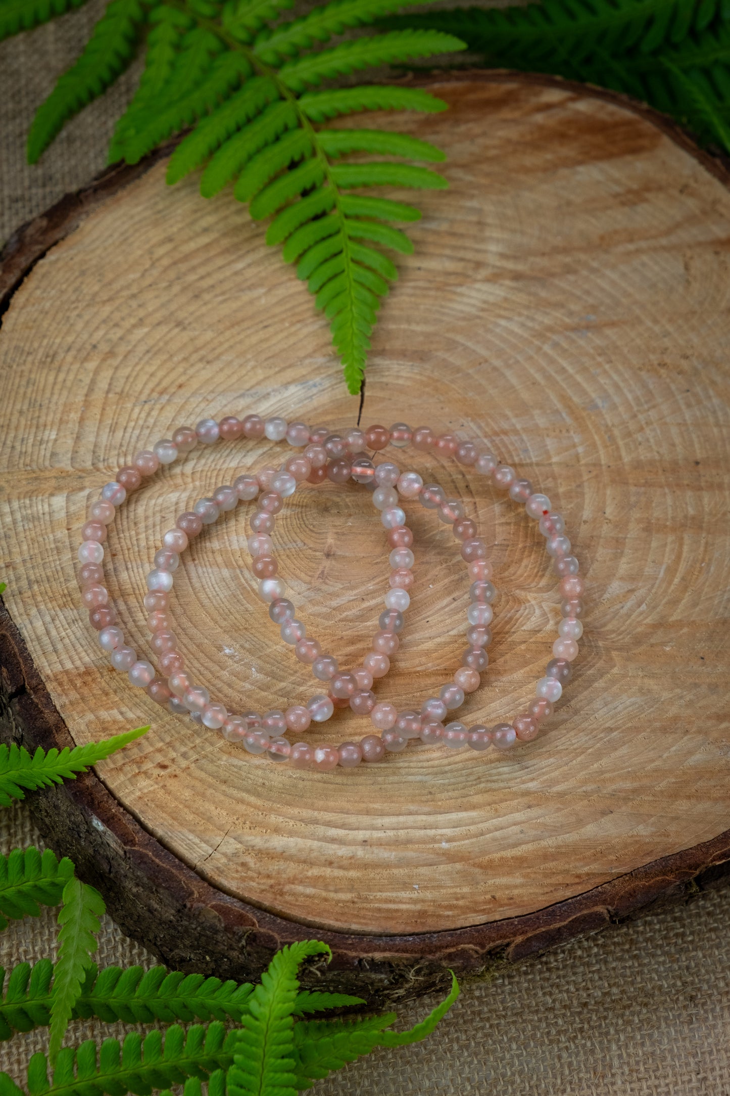 Natural Moonstone crystal bracelet, Divine Feminine.