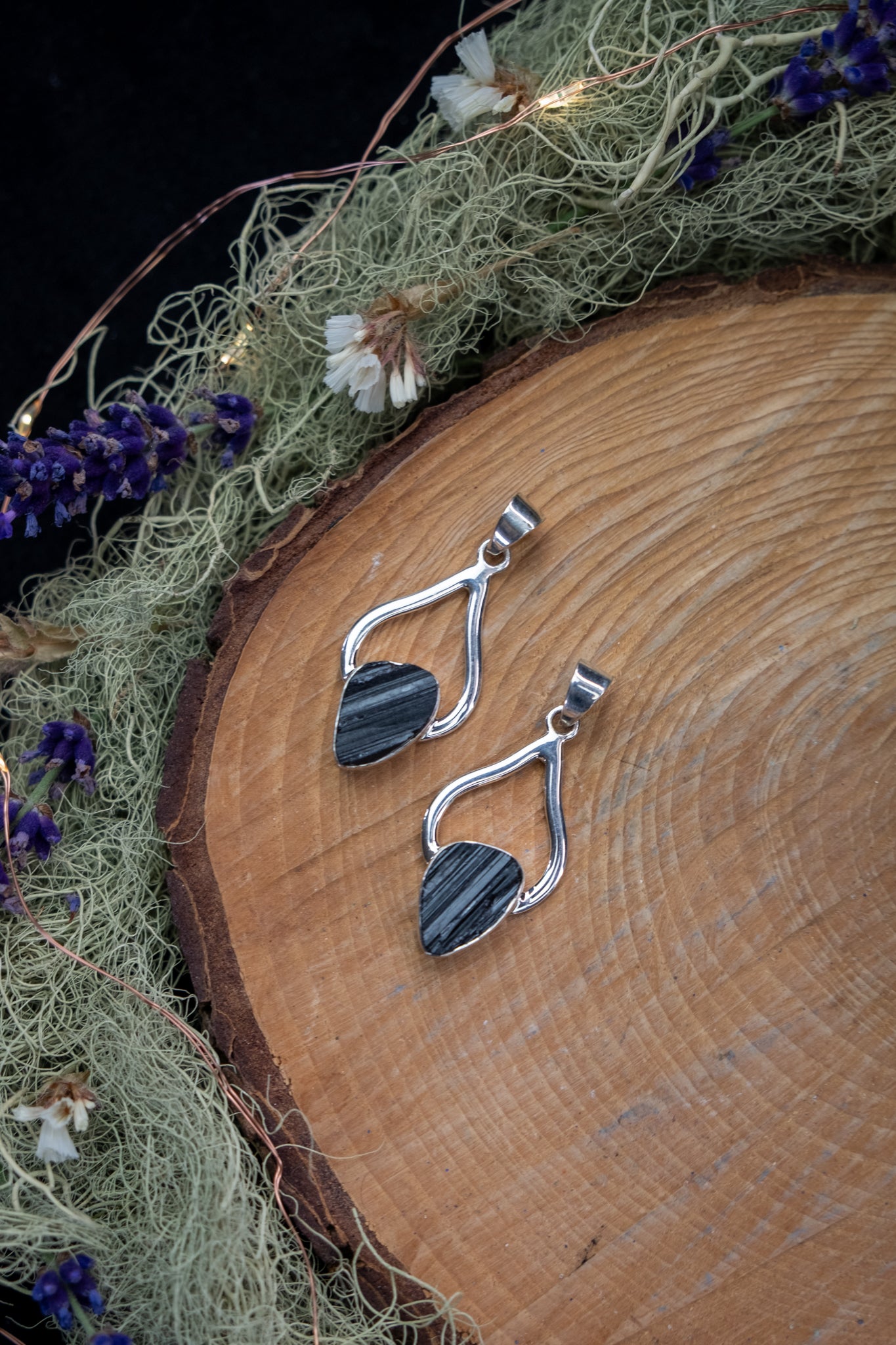 Black Tourmaline Pendant