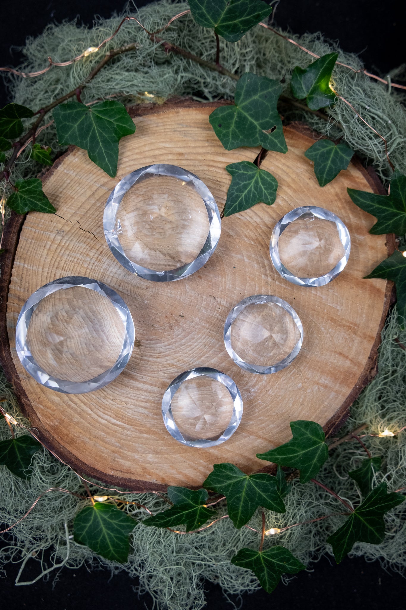 Lemurian Quartz Diamond, Hand Carved Faceted Crystal, High Clarity Quartz for Light Work, Intuition and Conscious Manifestation