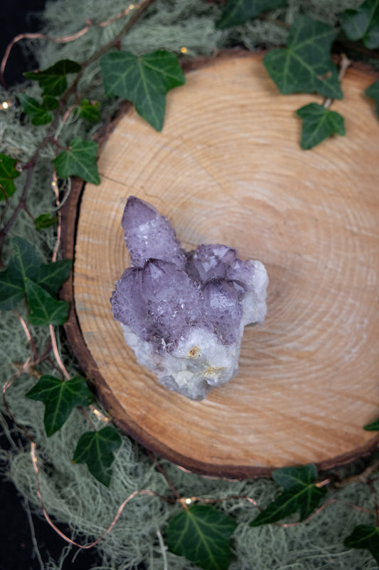 Amethyst Spirit Quartz Cluster, South Africa