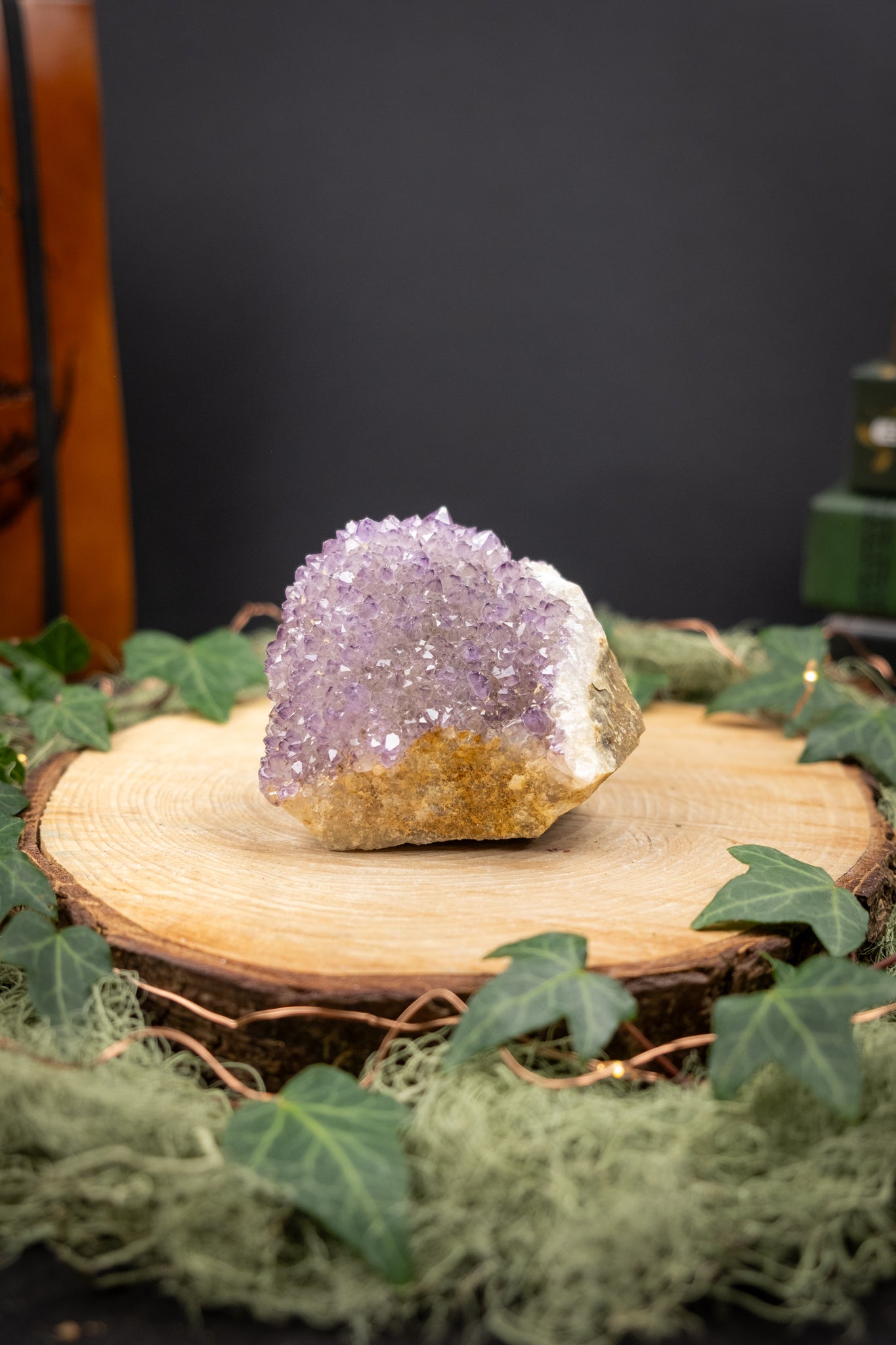 Spirit Quartz Cluster Crystal, Amethyst Spirit Quartz Stone for Harmony Connection and Spiritual Support, Natural Crystal Cluster South Africa