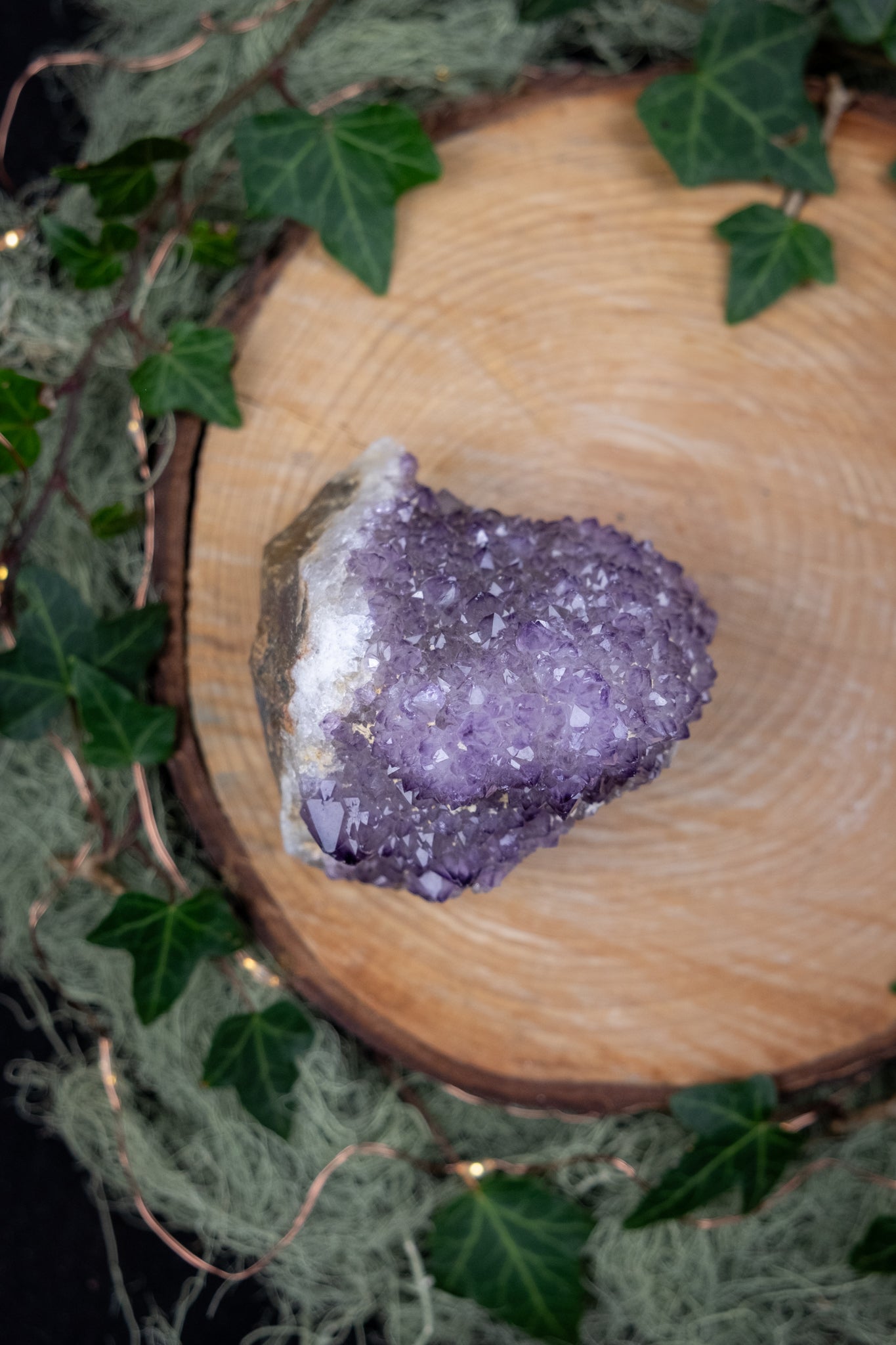 Spirit Quartz Cluster Crystal, Amethyst Spirit Quartz Stone for Harmony Connection and Spiritual Support, Natural Crystal Cluster South Africa