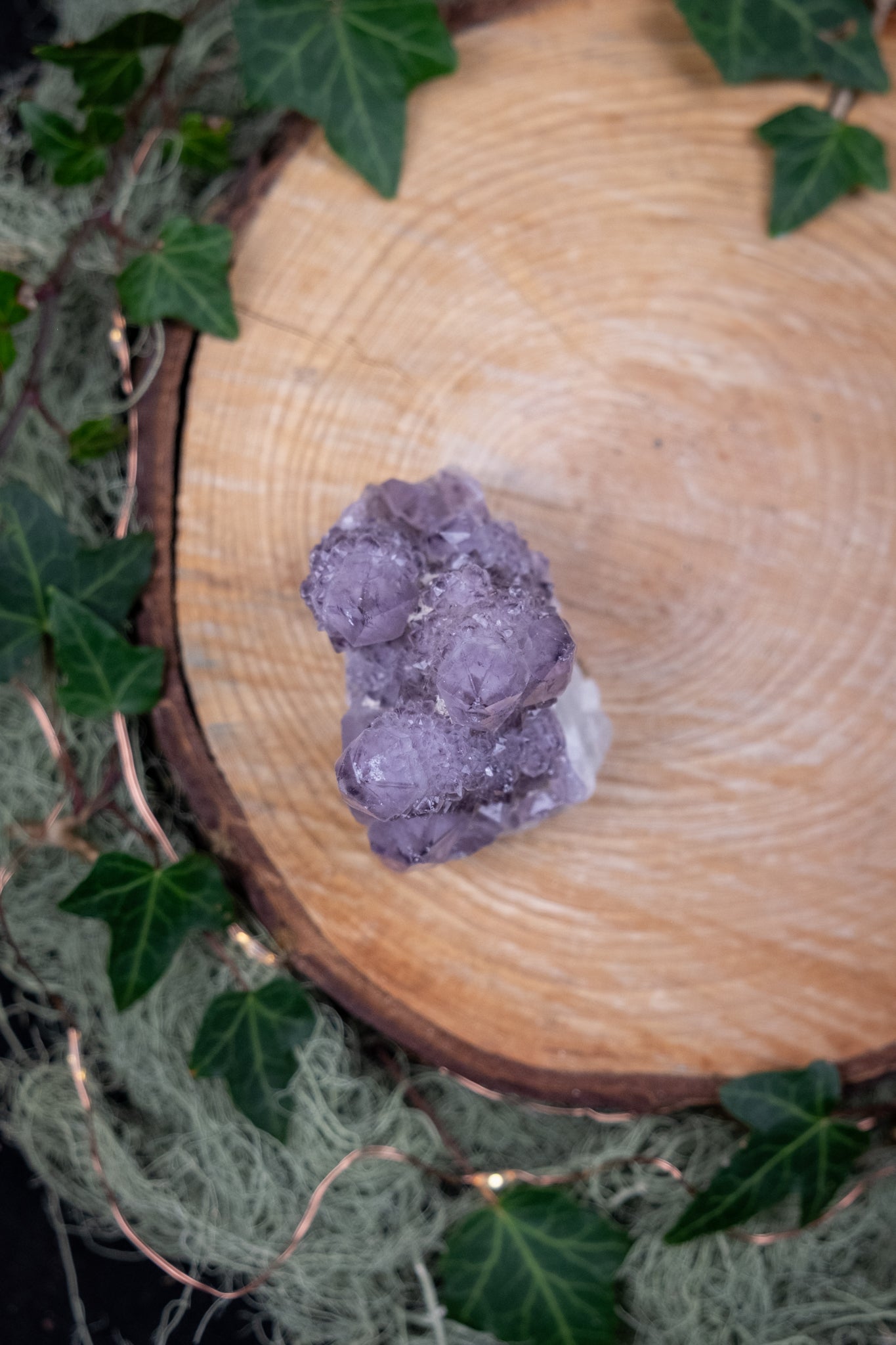 Amethyst Spirit Quartz Cluster