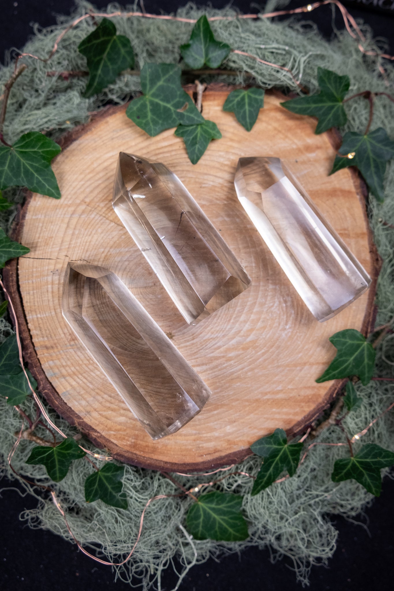 Light Smoky Citrine Crystal Point from Madagascar, Natural Citrine Stone, Grounded Abundance Crystal, Solar Plexus and Root Chakra Gem