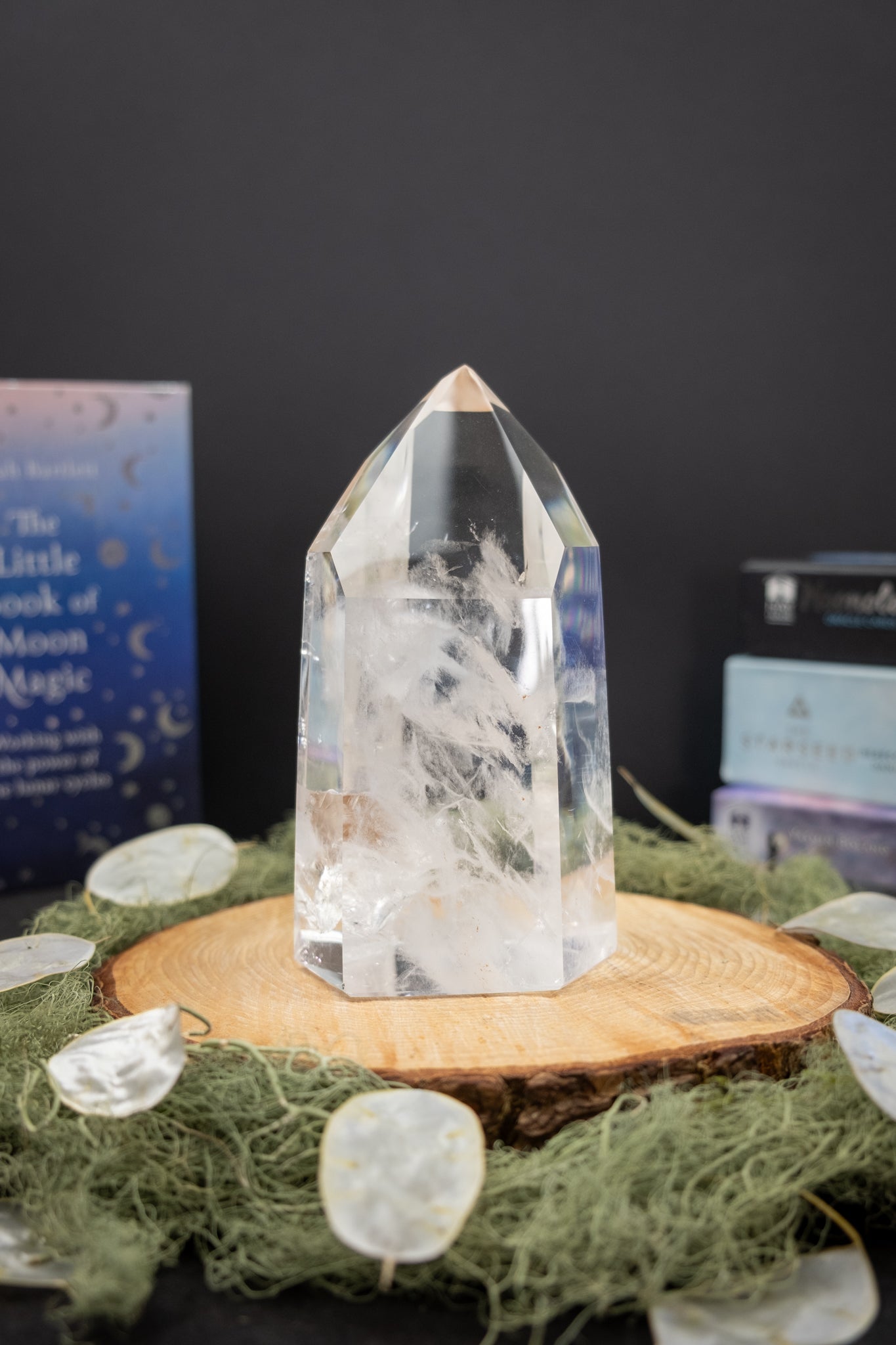 Super Grade Clear Quartz Point 1.15kg