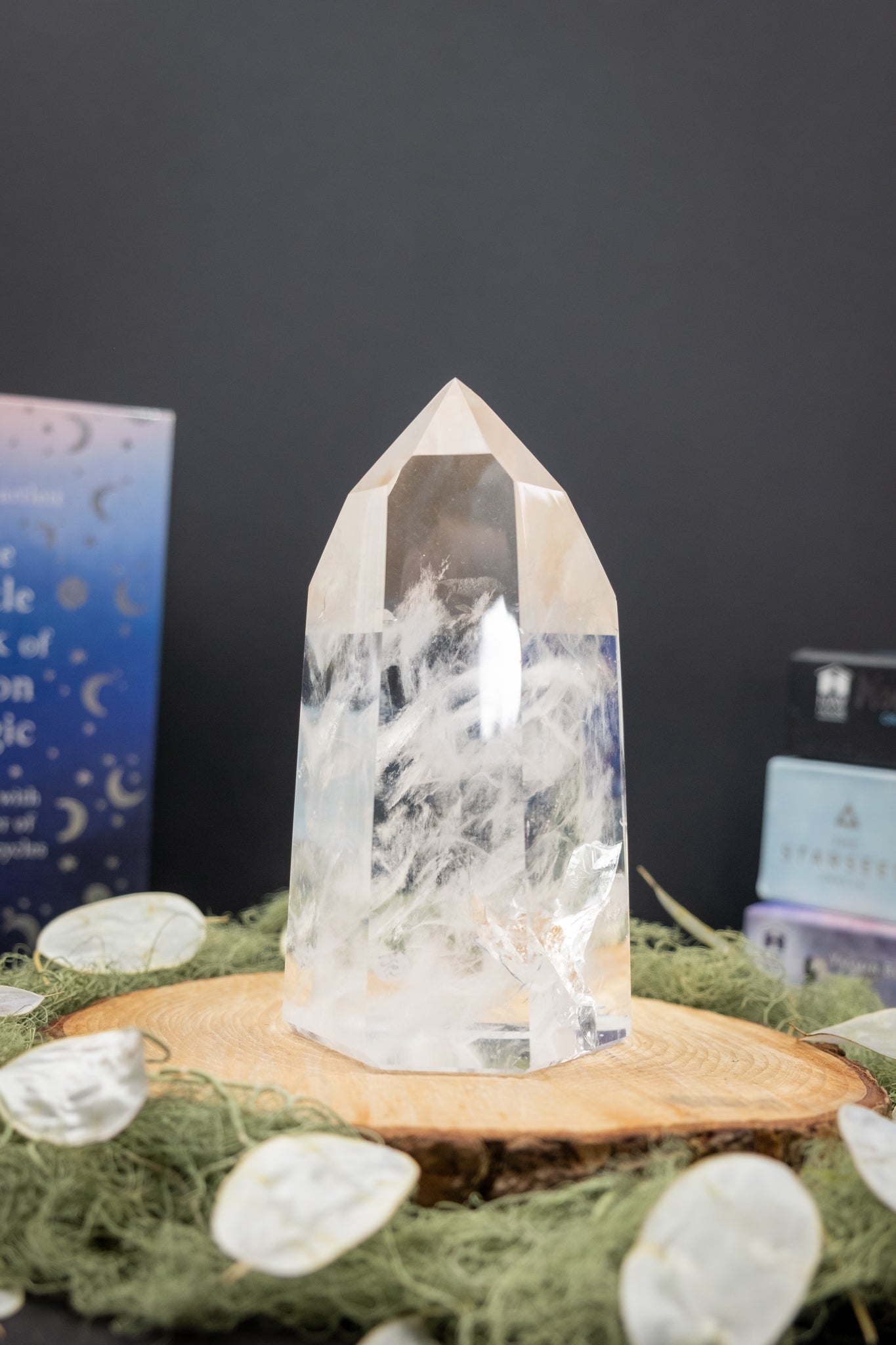 Super Grade Clear Quartz Point 1.15kg