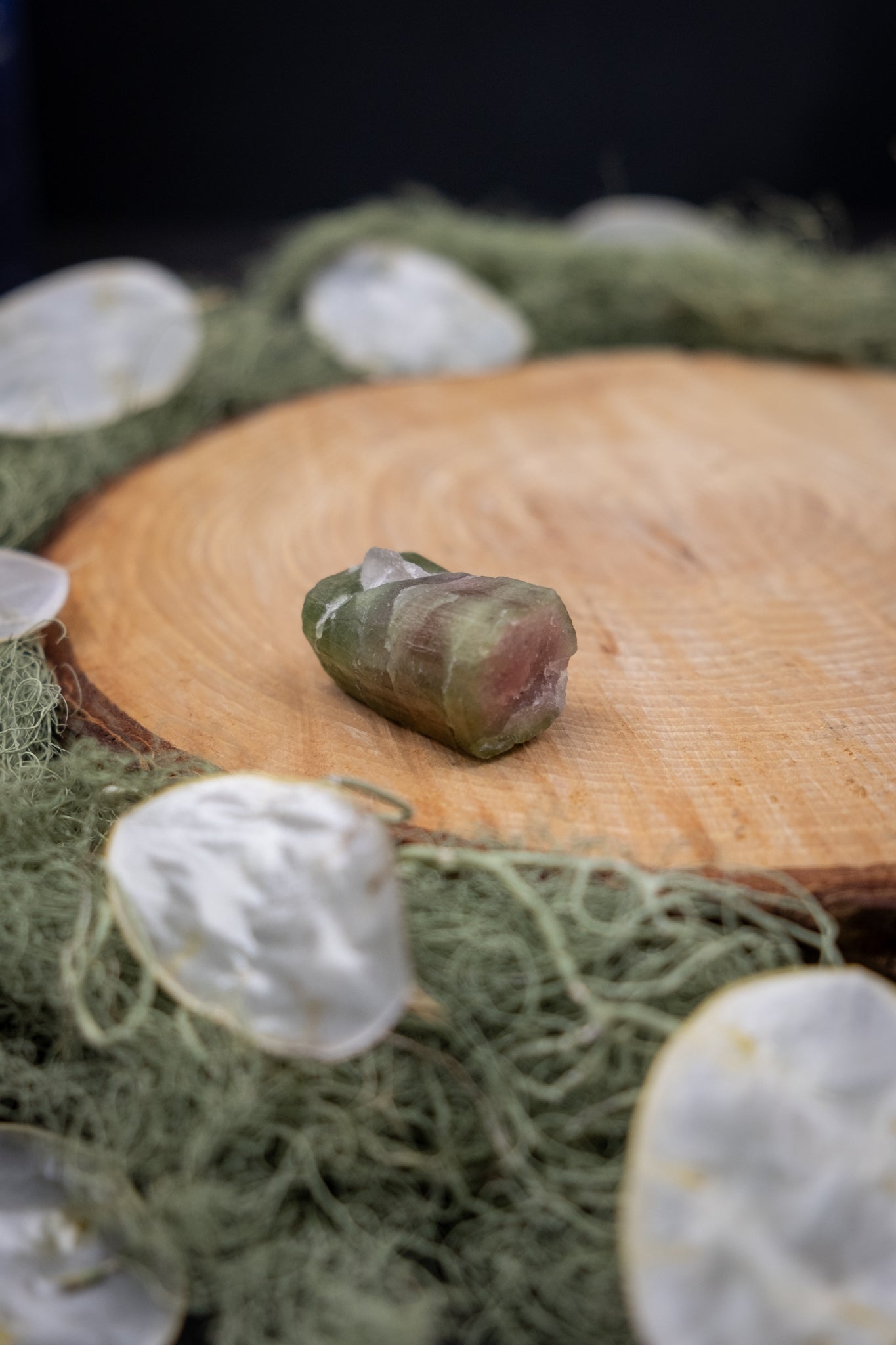 Watermelon Tourmaline Raw Gemstone, Natural Crystal Stone for Heart Healing Emotional Balance Calm Confidence