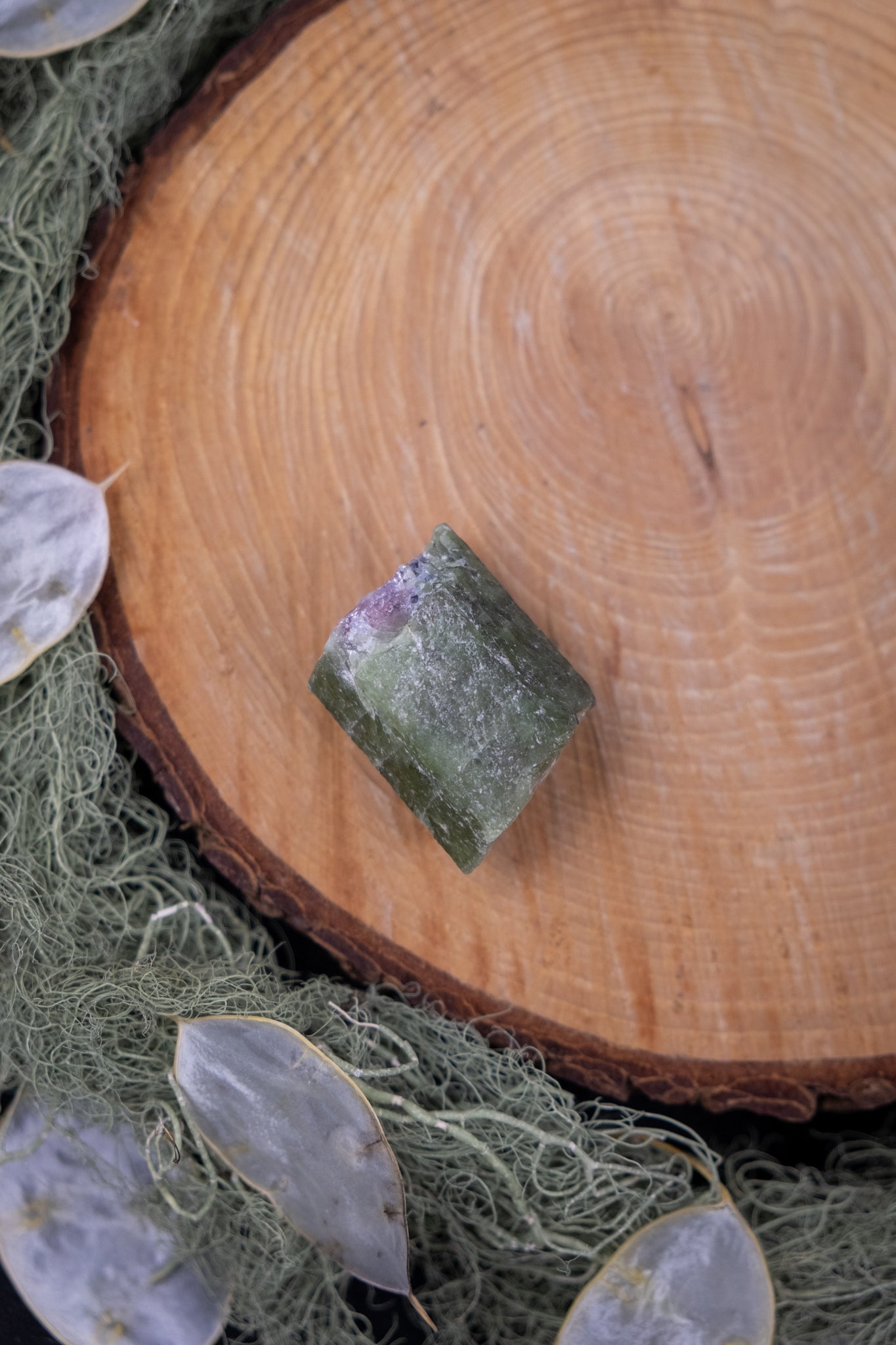Watermelon Tourmaline Raw Crystal