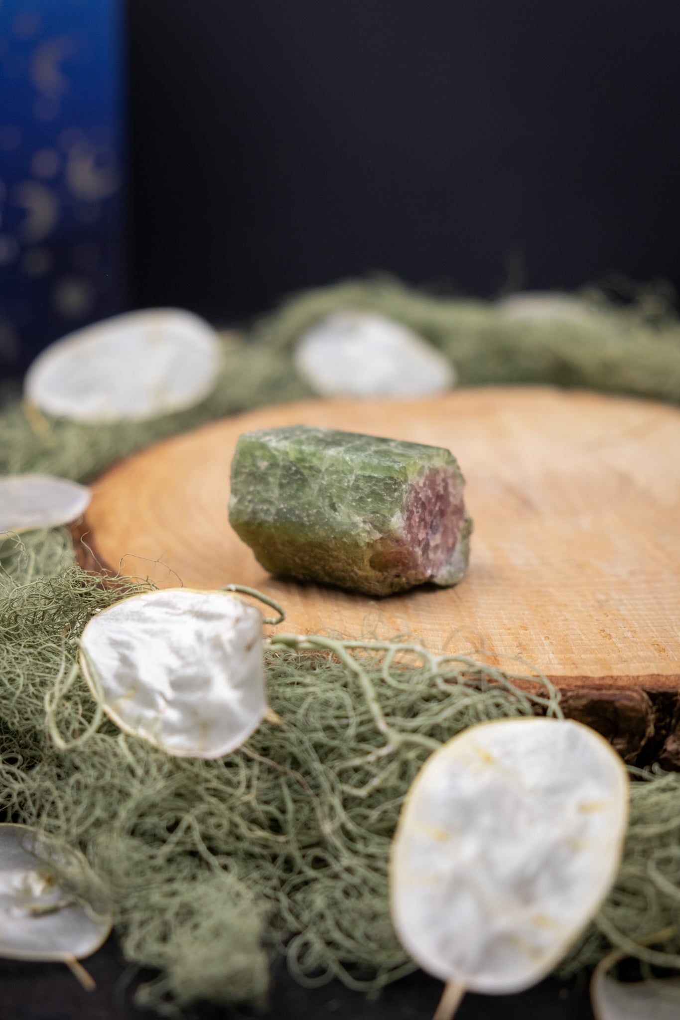 Watermelon Tourmaline Raw Crystal