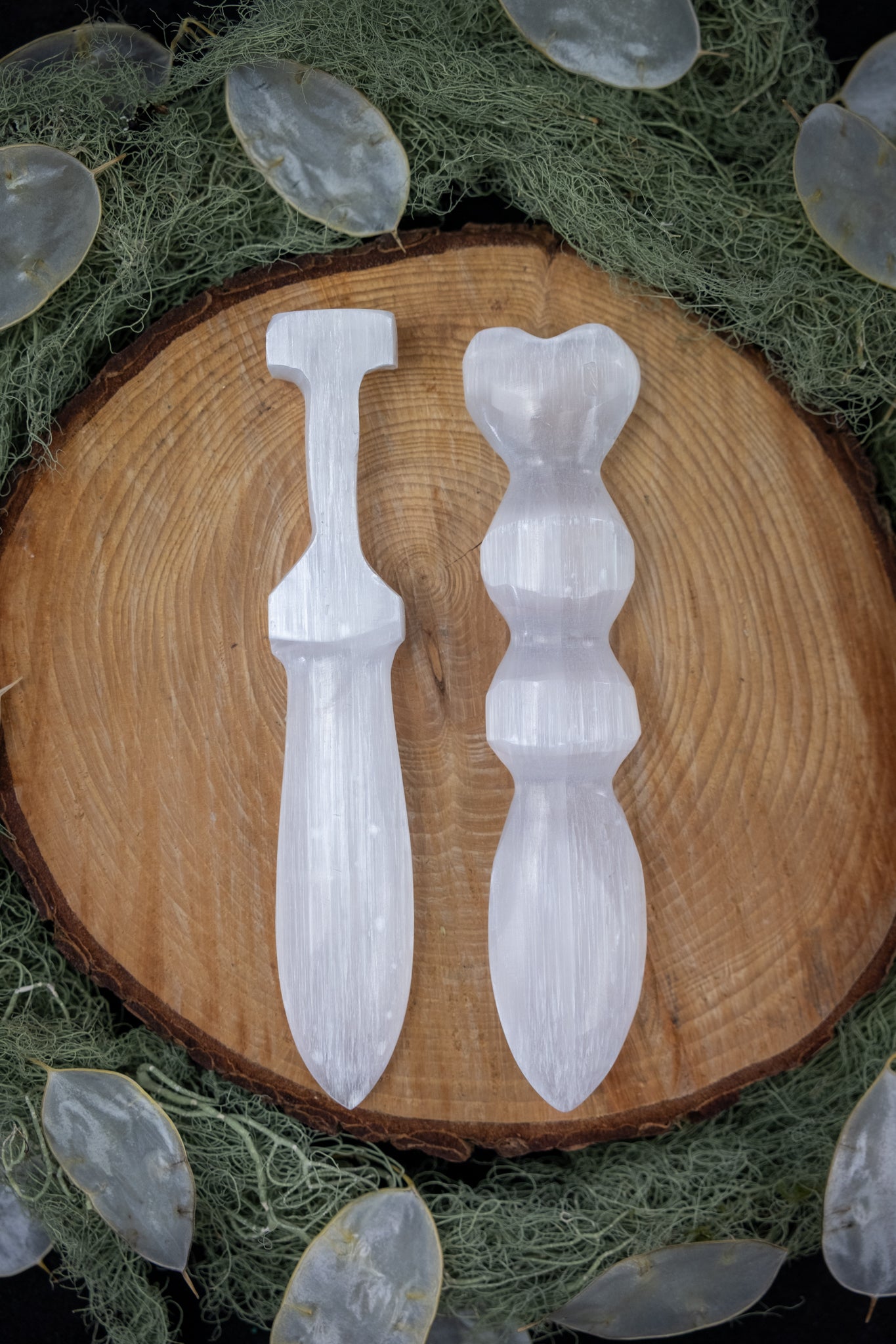 Selenite Dagger Energy Tool