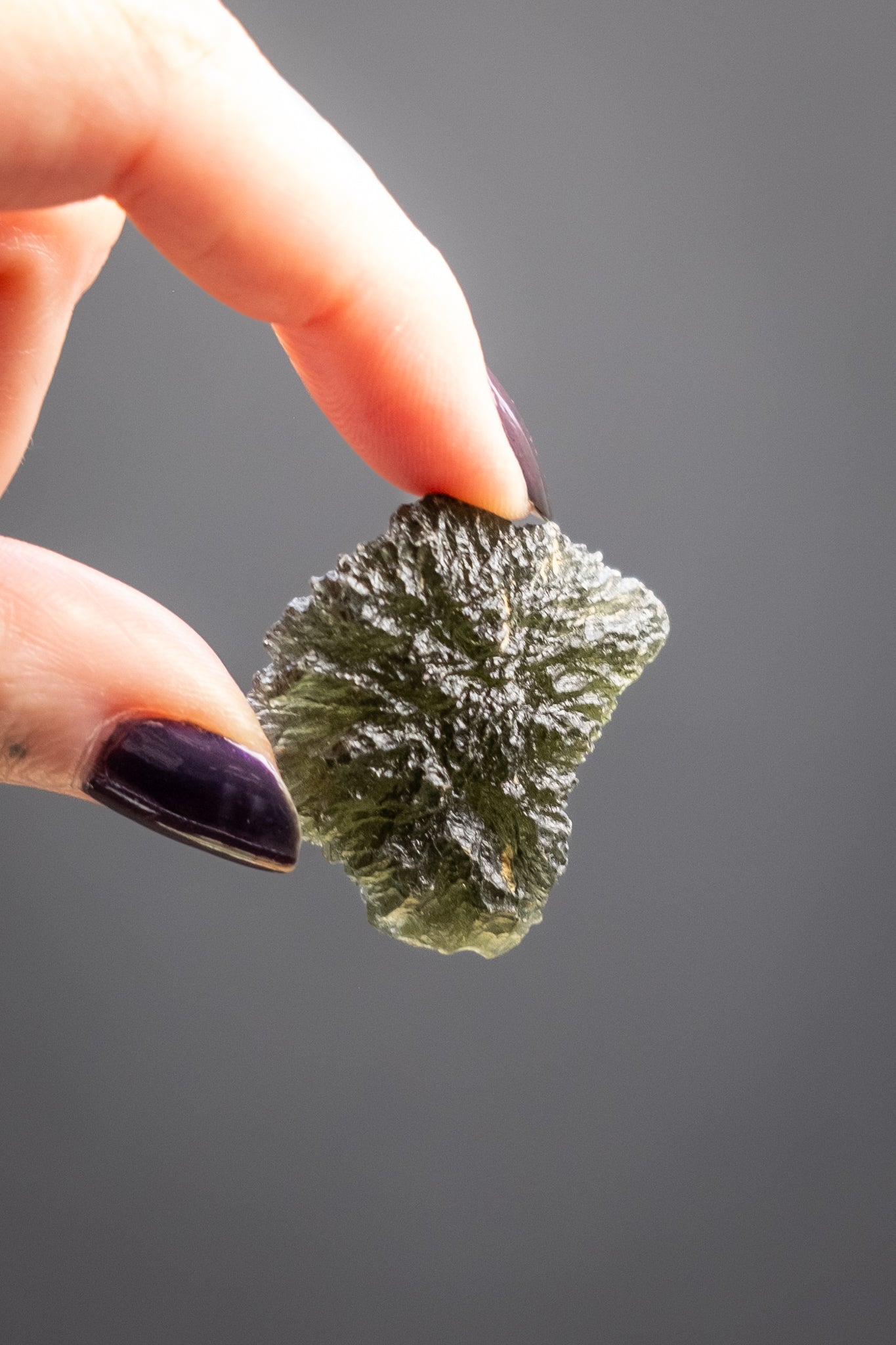 Moldavite Raw Crystal, Natural Tektite Stone for Transformation and Spiritual Awakening, Ethically Sourced from Czech Republic