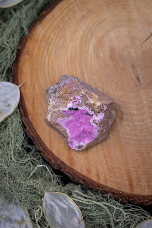 Cobaltoan Calcite Raw Crystal