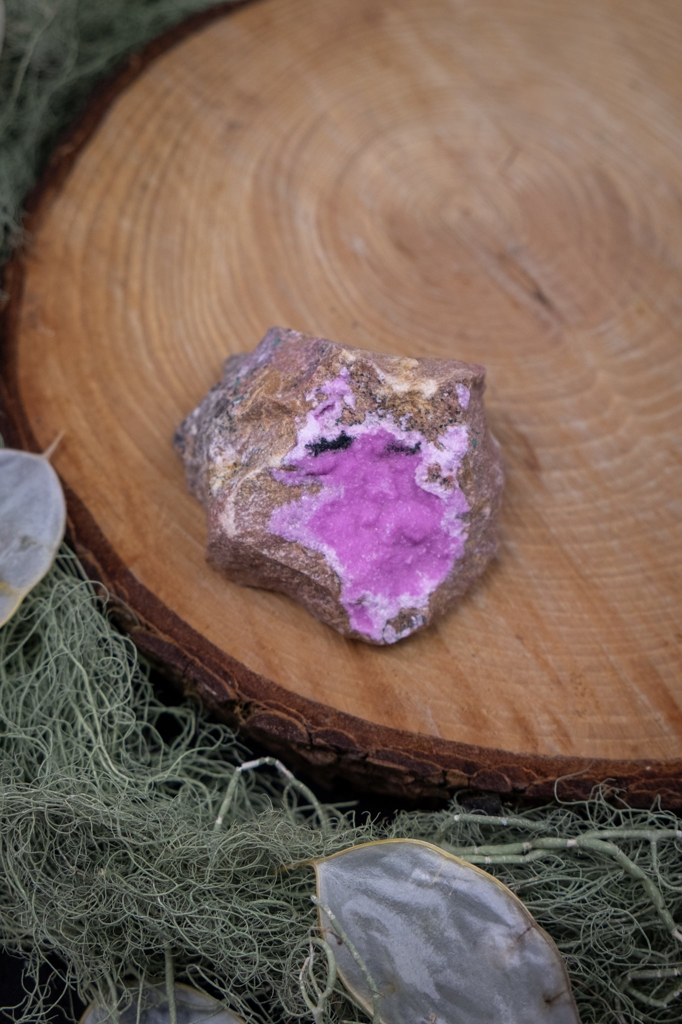 Cobaltoan Calcite Raw Crystal