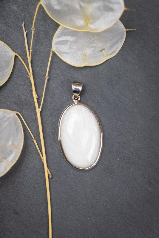 Scolecite Pendant