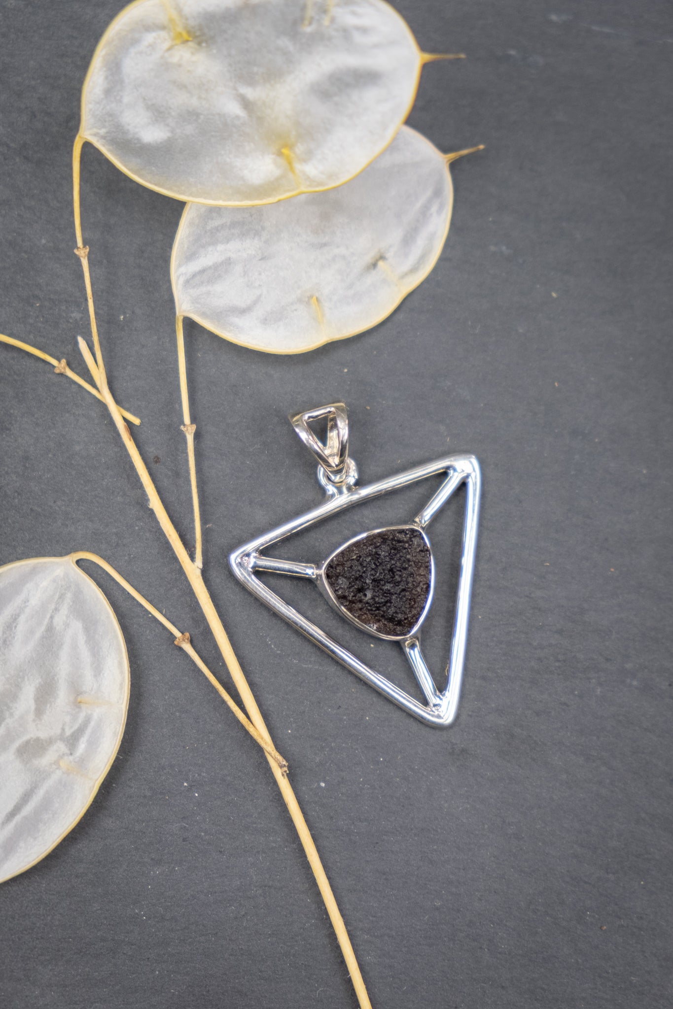 Agni Mani Tektite Pendant