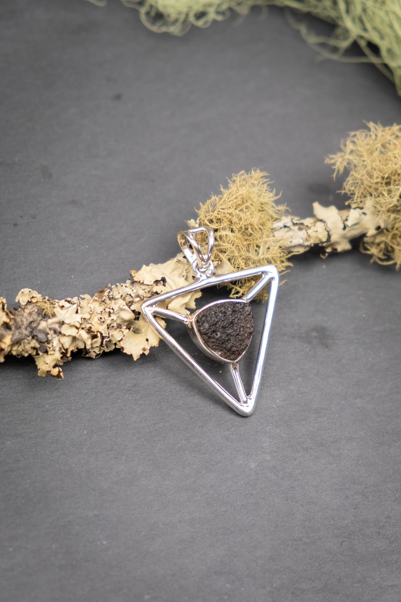 Agni Mani Tektite Pendant