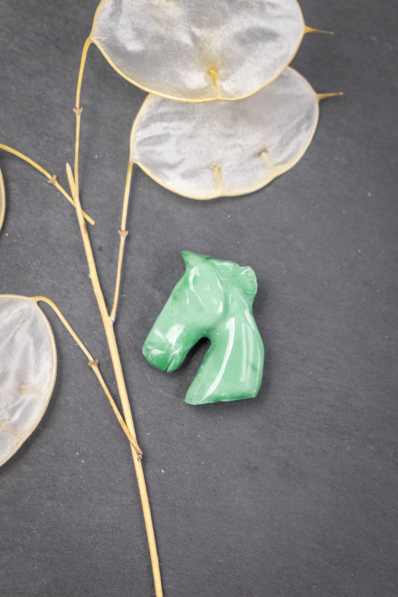 Chrysoprase Crystal Horse