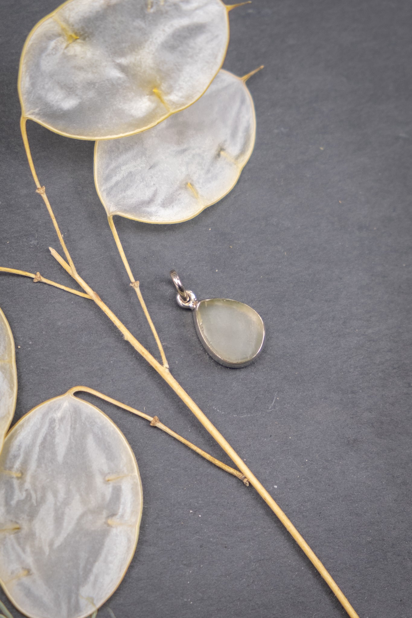 Libyan Desert Glass Sterling Silver Pendant