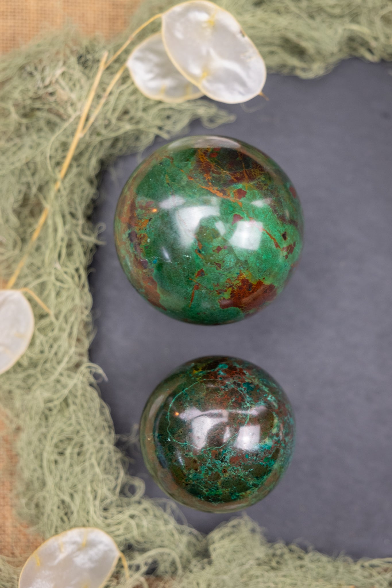 Chrysocolla Sphere
