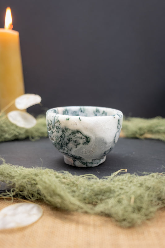 Tree Agate Bowl, India