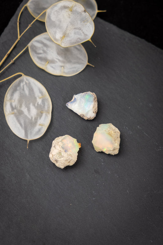 Ethiopian Opal Raw Stone