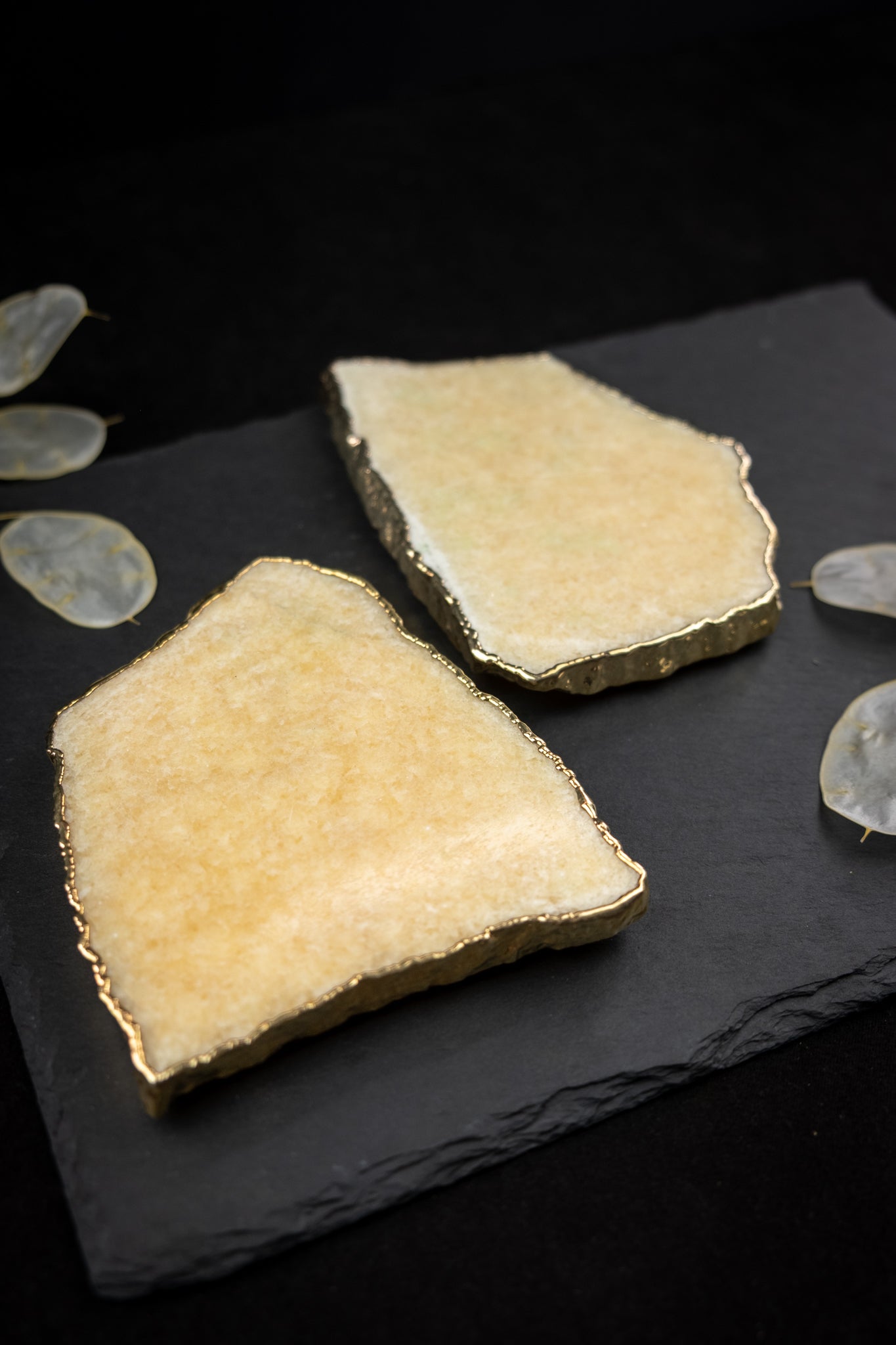 Orange Calcite Slice