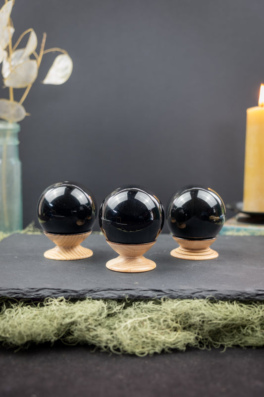 Rainbow Obsidian Sphere