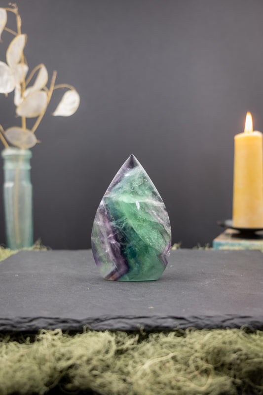 Rainbow Fluorite Freeform