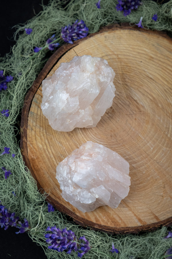 High Grade Raw Pink Calcite, Intuitively Chosen, Soothing Heart Stone of Compassion and Deep Emotional Healing