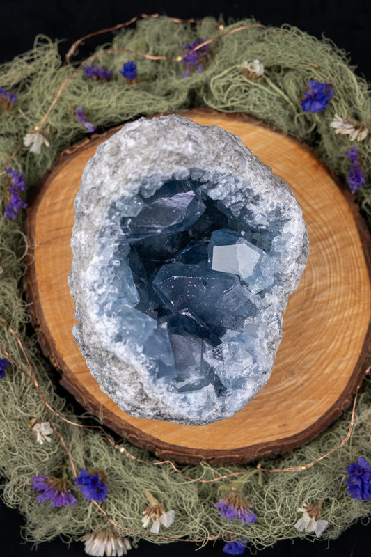 Celestite Geode