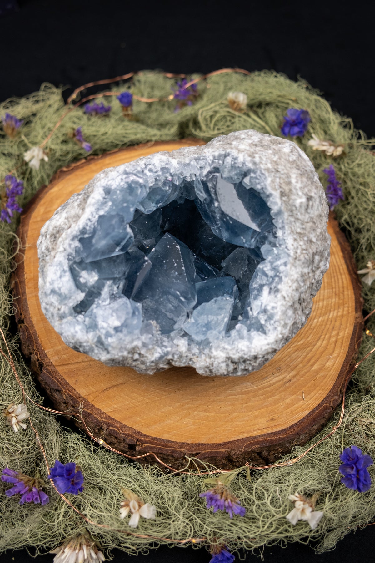 Celestite Geode