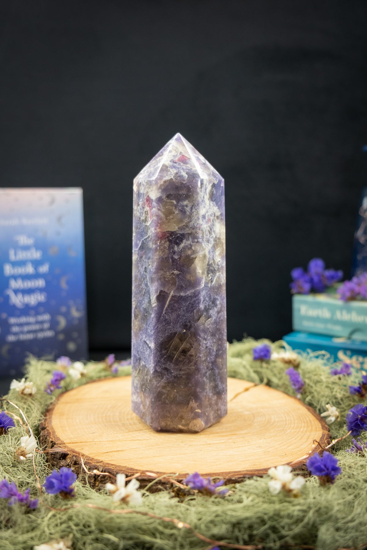 Lepidolite Point