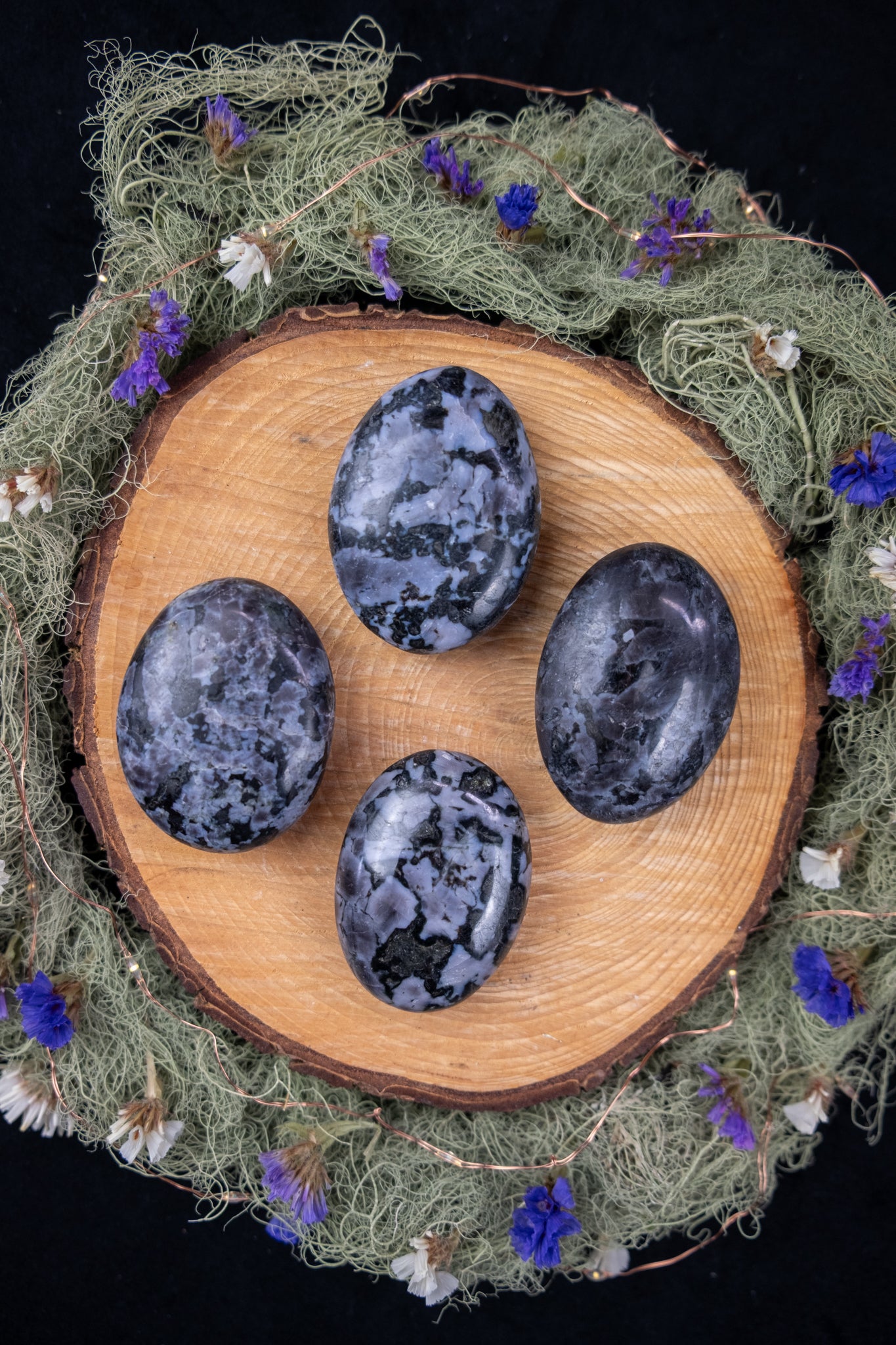 Mystic Merlinite Palm Stone
