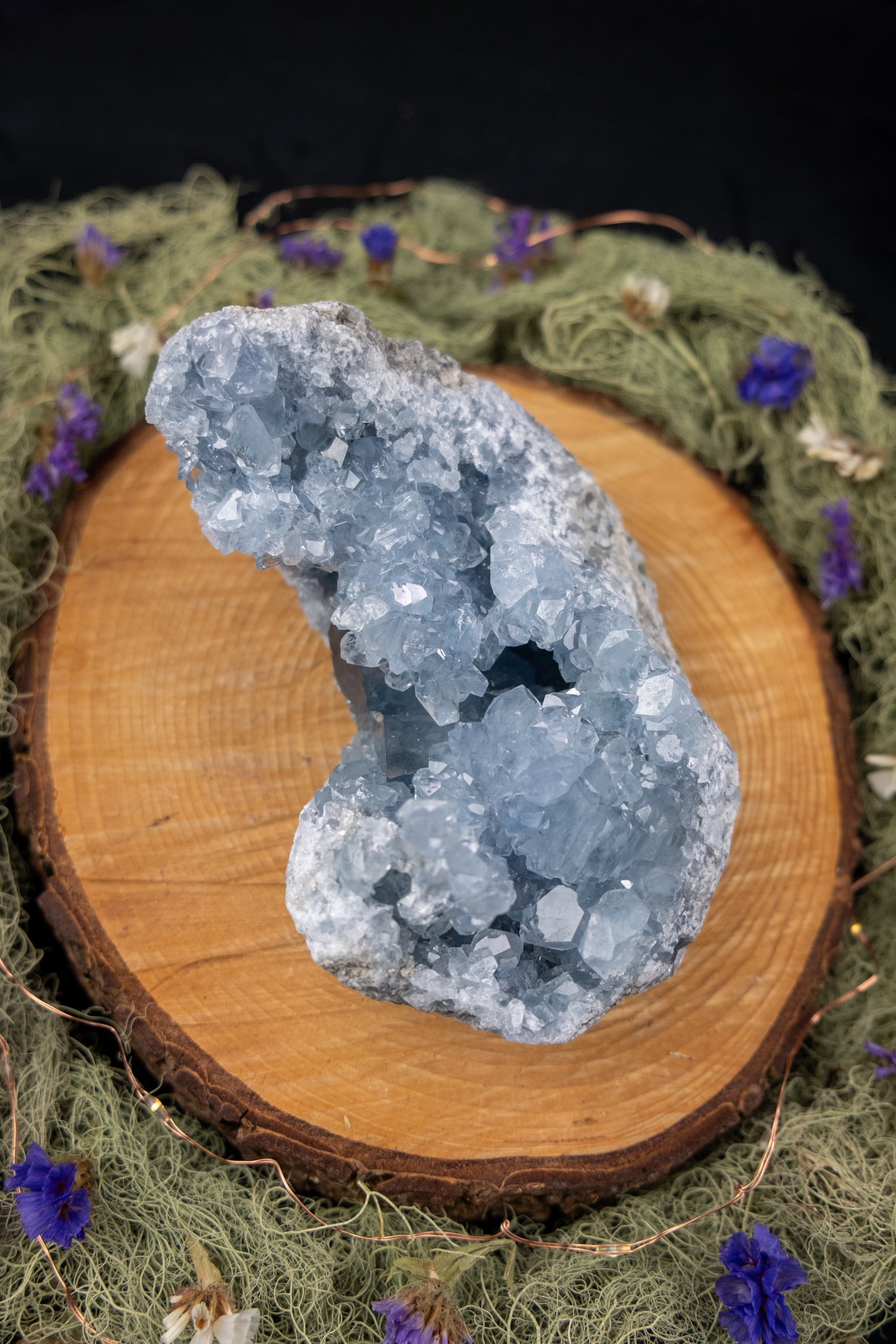 Celestite Cluster