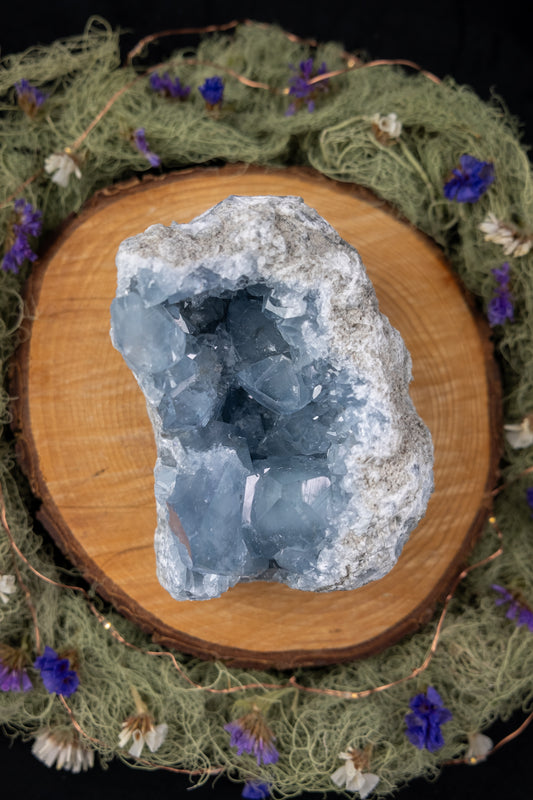 Celestite Geode
