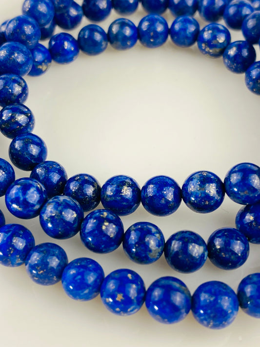 Lapis Lazuli Crystal Bracelets, Release stress allowing for peace and serenity.